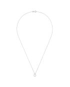 Pendentif Etreinte Diamants 0.03 ct or blanc