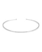 Bracelet Divided Line Bangle Diamants Diamants 0.07 ct or blanc