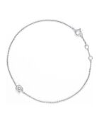 Bracelet Simply Diamonds diamants 0,045 ct or blanc