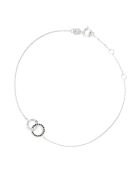 Bracelet Inaya Diamants 0.05 ct & Diamants noirs 0.07 ct or blanc
