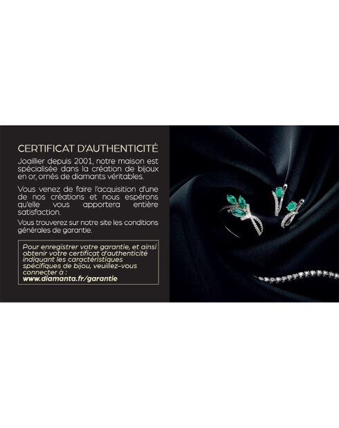 Assirala Halskette aus 0,08 ct Diamanten und 0,38 ct Citrin Gelbgold