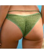 Nabilla groene bikinislip