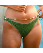 Nabilla groene bikinislip
