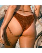 Culotte bikini Nabilla terracotta