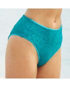 Culotte taille haute Chiara bleue