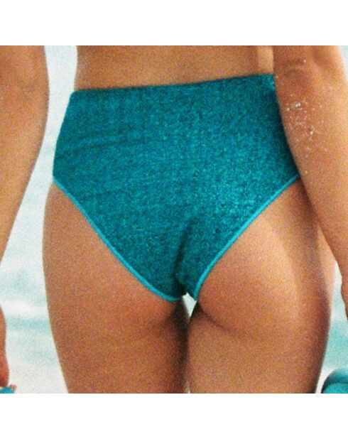 Culotte taille haute Chiara bleue