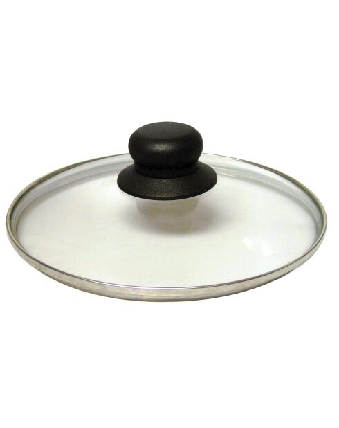 Couvercle verre verre/transparent - 24 cm