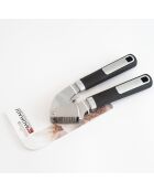 Presse ail acier/noir - 19.5x6.5x3 cm