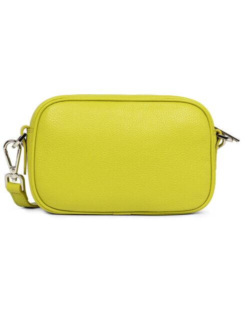 Sac trotteur en Cuir Firenze céleri - 21x14x6 cm