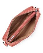 Pochette en Cuir M Dune rose antic - 22.5x15x4 cm