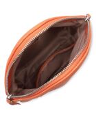 Sac besace en Cuir M Santa Fe Lisi orange - 24.5x18x7 cm