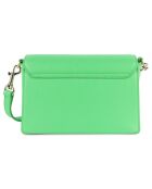 Sac trotteur en Cuir Foulonne Milano vert écolo - 22x14x8 cm