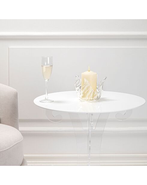 Vase Drappeggi transparent - 45x45x29 cm