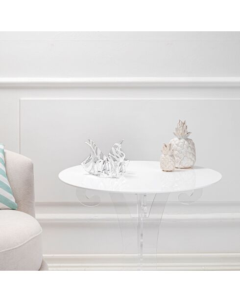 Vase Drappeggi transparent - 45x45x29 cm