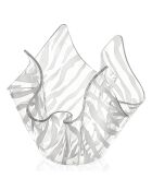Vase Drappeggi transparent - 22x22x21 cm