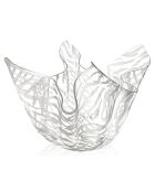 Vase Drappeggi transparent - 21x17x14 cm