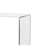 Cube mural Clio drappée transparent - 30x15x30 cm