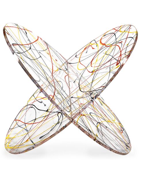 Porte-revues Vynil multicolore - 45x33x31 cm