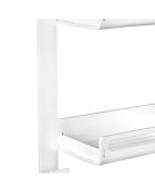 Etagère de douche à supsendre Clio blanche - 33x56x19 cm