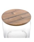 Niche pour animaux I-Pet transparent/chêne - D.40x46 cm