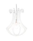 Suspension Octopus blanc satiné - D.30x35 cm