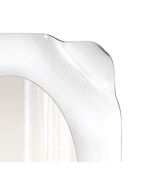 Mirror Large Drapé transparent - 74x11x198 cm