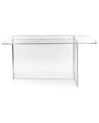 Table basse Aria transparente - 155x75x80 cm