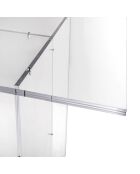 Table basse Aria transparente - 155x75x80 cm