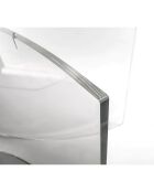 Table basse ovale Acqua transparente  - 200x100x70 cm
