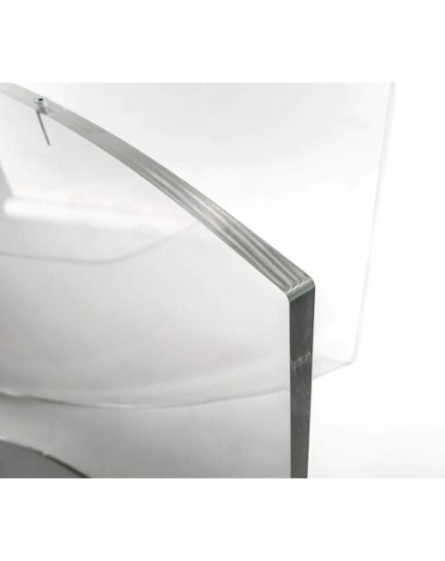 Table basse ovale Acqua transparente  - 200x100x70 cm
