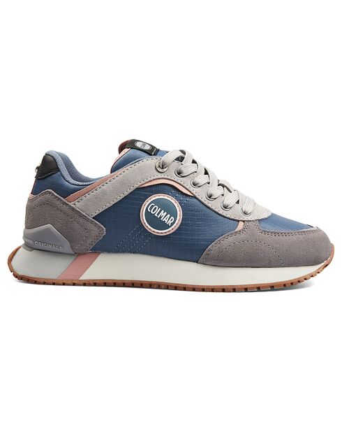 Sneakers Dania bleu/gris