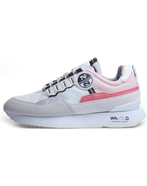 Sneakers Victoire blanc/rose