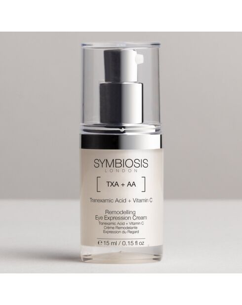 Creme zur Umgestaltung des Augenausdrucks mit Tranexamsäure und Vitamin C, 15 ml