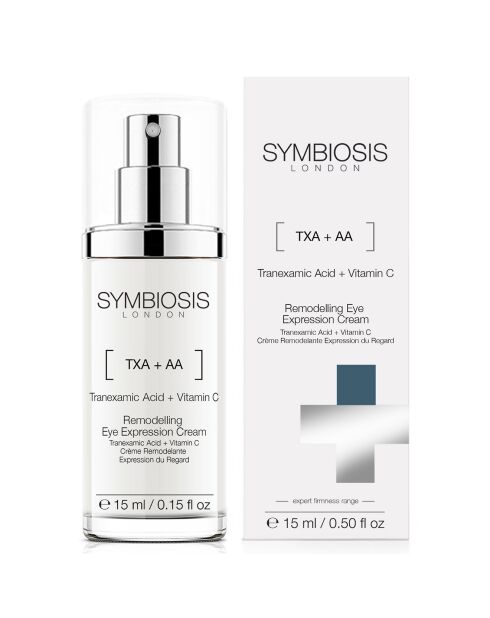 Creme zur Umgestaltung des Augenausdrucks mit Tranexamsäure und Vitamin C, 15 ml