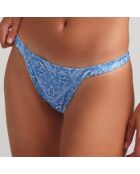 Bas de maillot de bain Bandana bleu