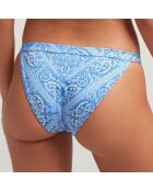 Bas de maillot de bain Bandana bleu