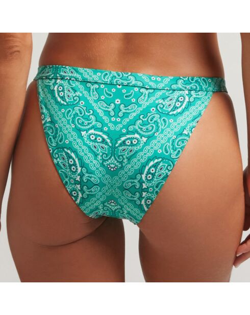 Bas de maillot de bain Bandana vert