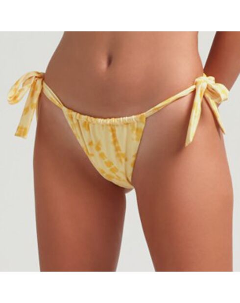 Bas de maillot de bain Flame jaune