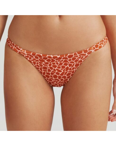 Bas de maillot de bain Girafe marron