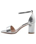 Sandales Marion argentées - Talon 7 cm