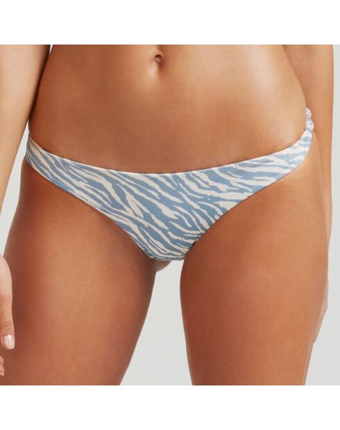 Bas de maillot de bain Vagues bleu
