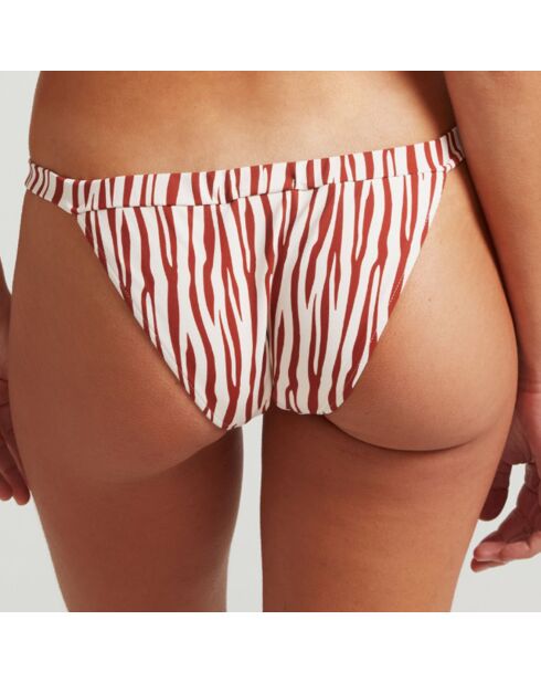 Bas de maillot de bain Zebra marron