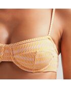 Haut de maillot de bain Balconette orange