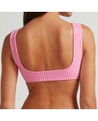 Haut de maillot de bain Flamingo rose