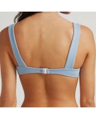 Haut de maillot de bain Balconette bleu