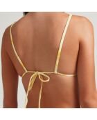 Haut de maillot de bain Flame jaune
