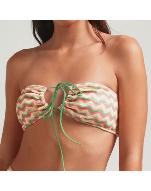 Haut de maillot de bain Halty Twister multicolore
