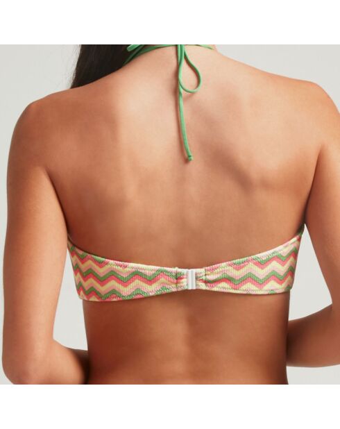 Haut de maillot de bain Halty Twister multicolore