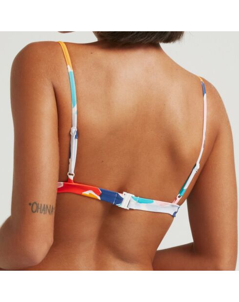 Haut de maillot de bain Holiday multicolore