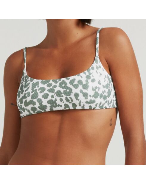 Haut de maillot de bain Safari gris